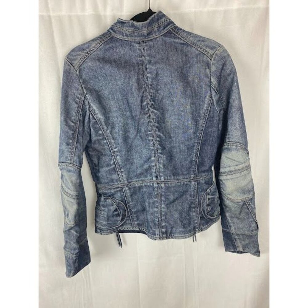 Banana Republic Classic Fitted‎ Denim Jean Jacket Women's Small. - Picture 2 of 10